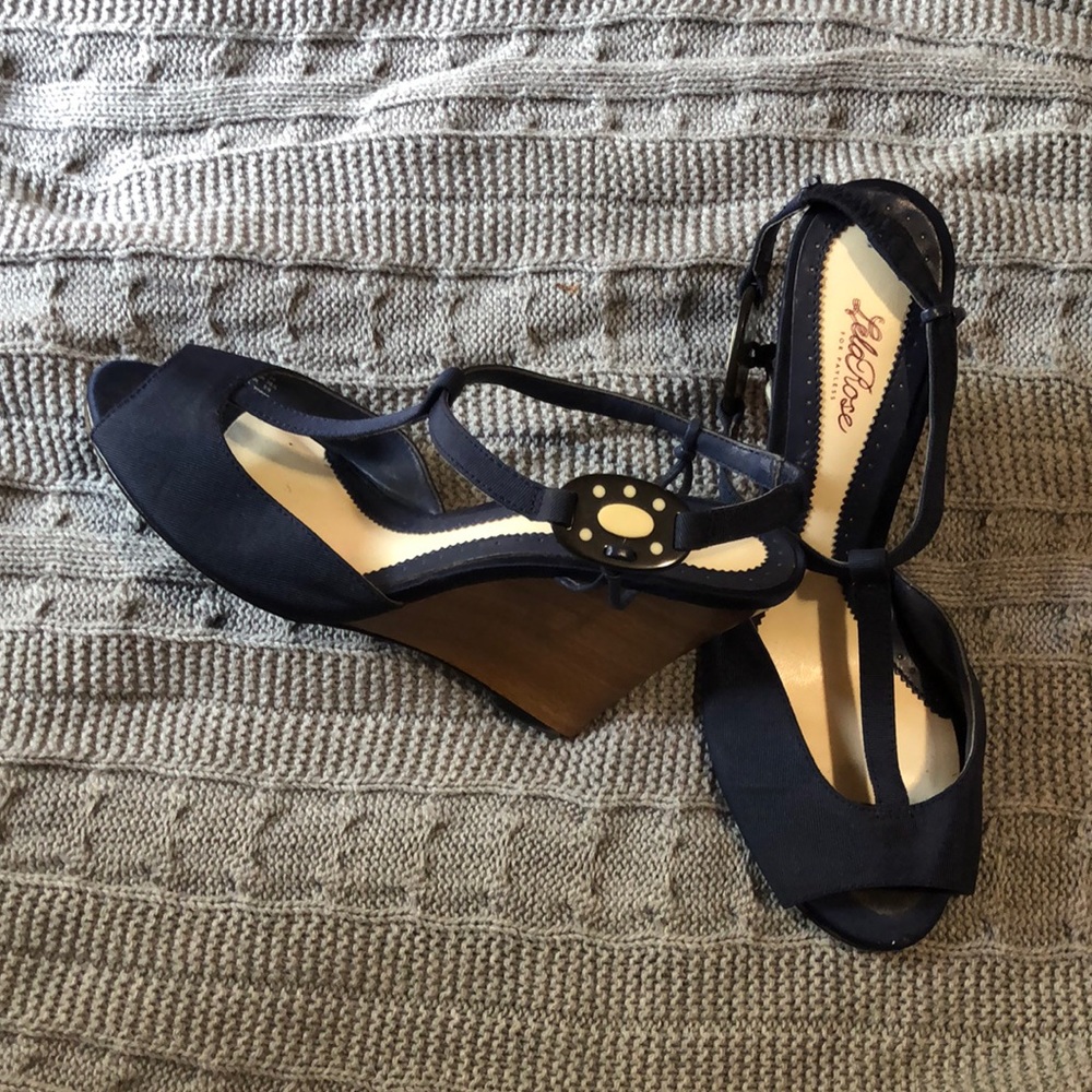 Lela Rose platform sandals